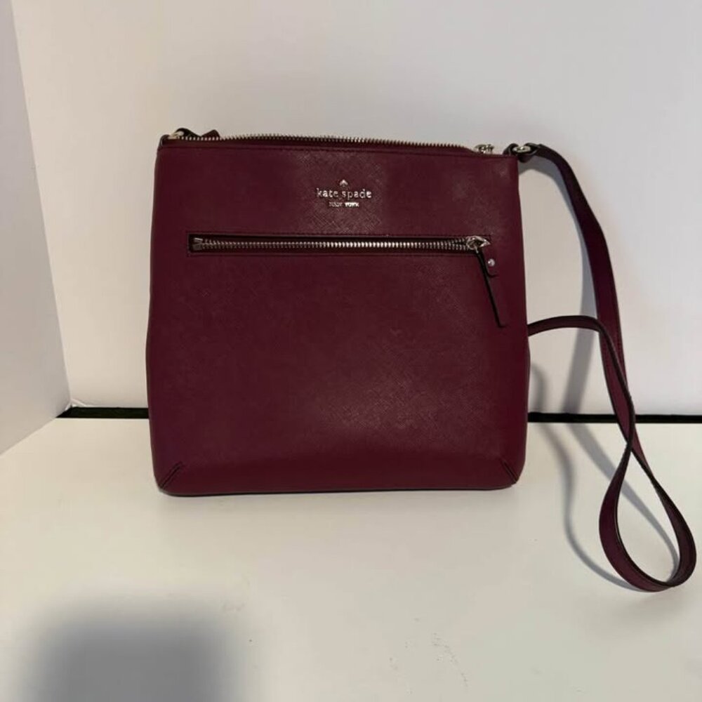Kate Spade Maroon Crossbody